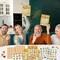 24 Players Thanksgiving Bingo Cards, Thanksgiving Bingo Game for Kids with Punny Stickers Fall Festival Bingo Sets Classroom Family Party Game Holiday Activities